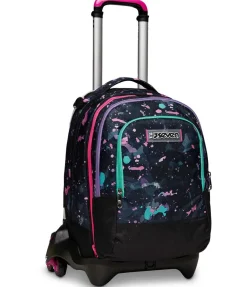 Clearance Seven ® Jack Trolley 3 Wheels Detach - Fluo String Girl