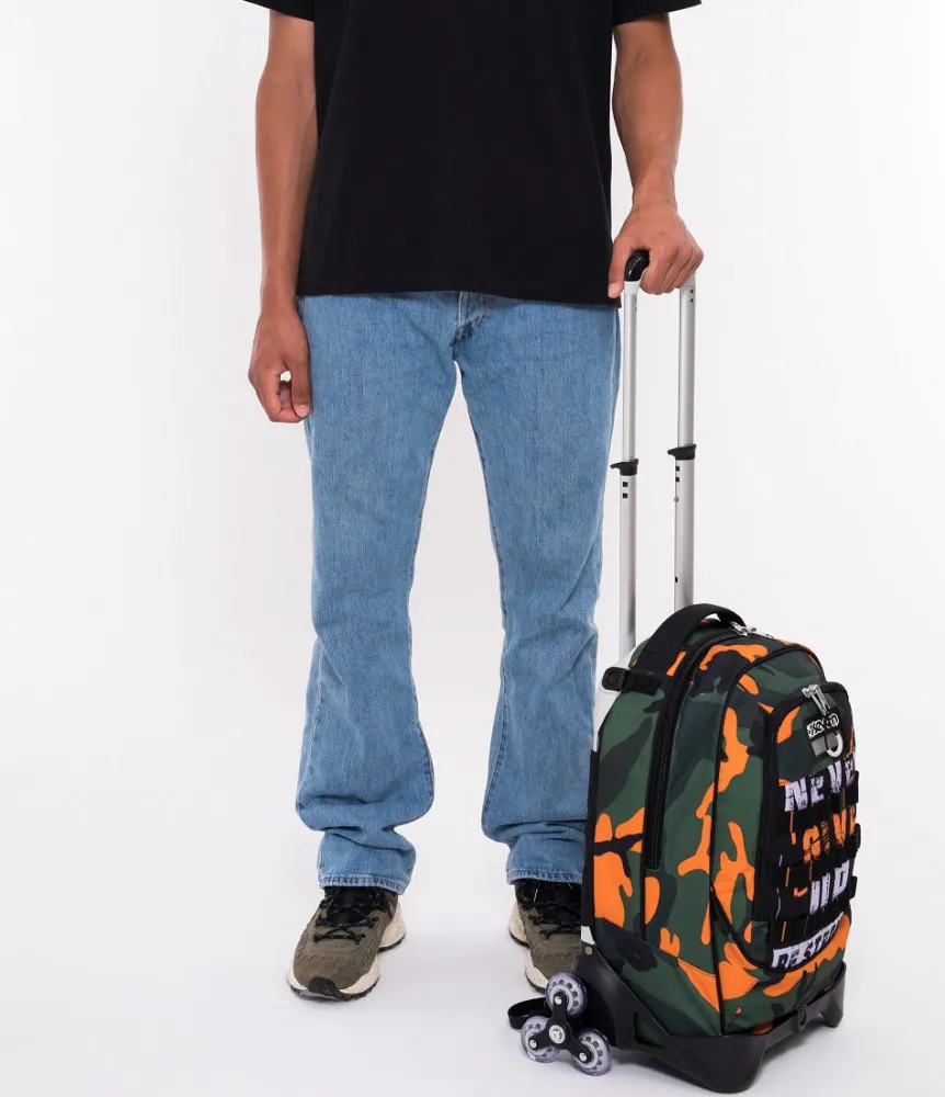 Fashion Seven ® Jack Trolley 3 Wheels - Camoupix Boy