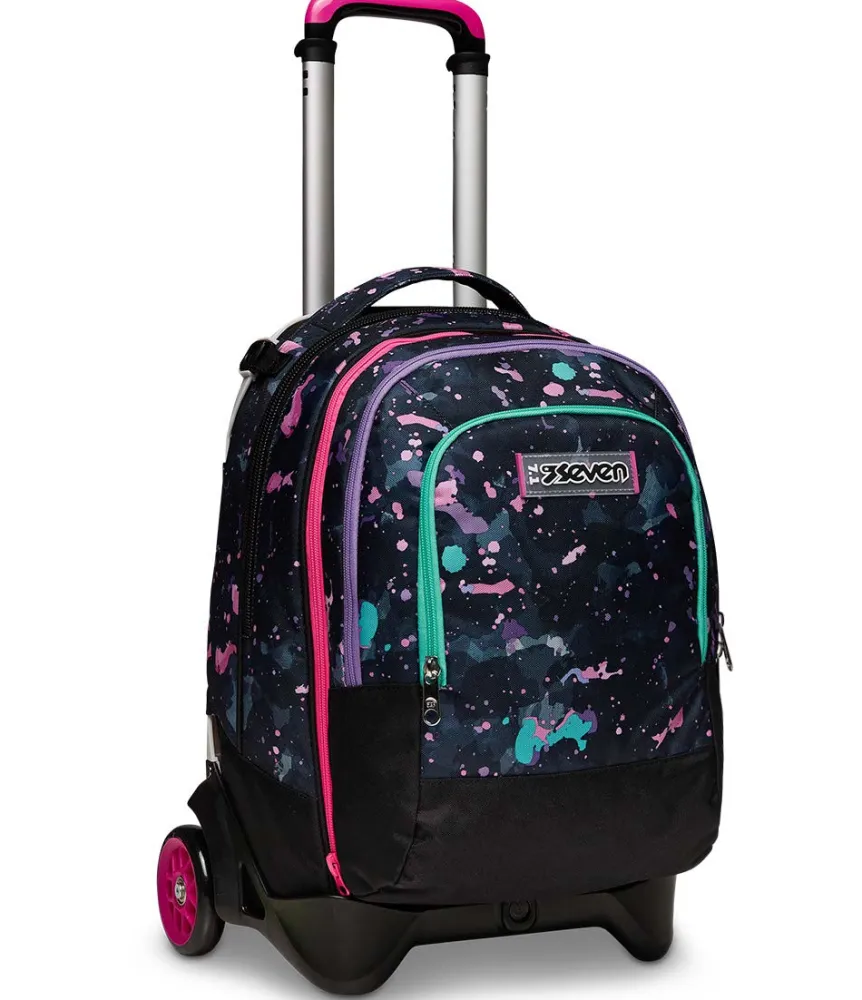 Best Seven ® Jack Trolley 2 Wheels Detach - Fluo String Girl