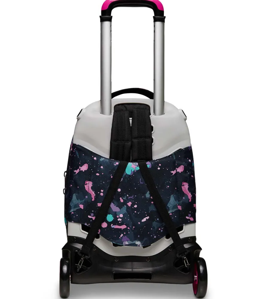 Best Seven ® Jack Trolley 2 Wheels Detach - Fluo String Girl