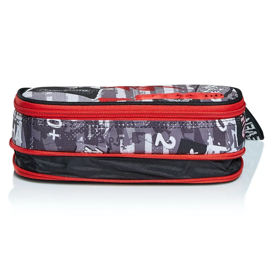 Online Seven ® Round Plus Pencil Bag - Expandable - Urban Rock