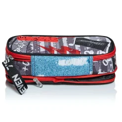 Online Seven ® Round Plus Pencil Bag - Expandable - Urban Rock