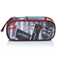 Online Seven ® Round Plus Pencil Bag - Expandable - Urban Rock