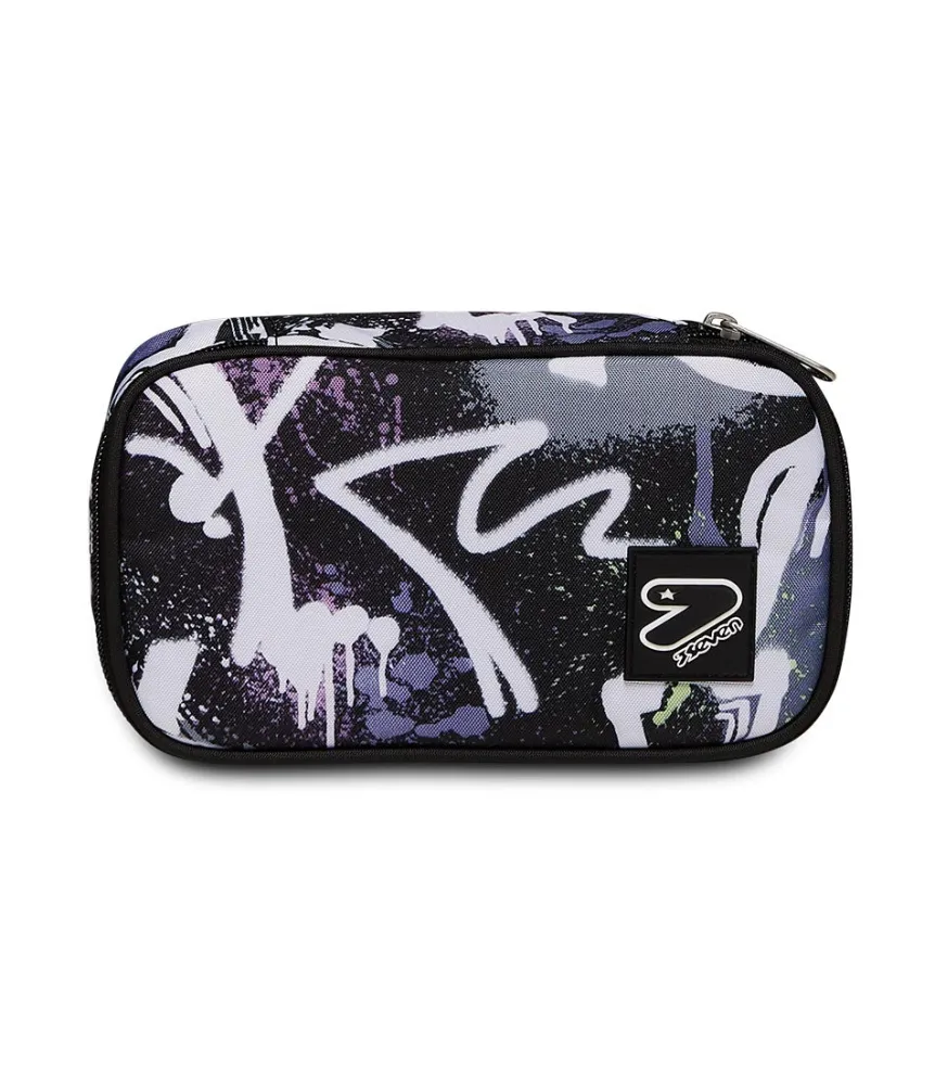 Shop Seven ® Round Plus Pencil Bag Big - The Double Colourblob