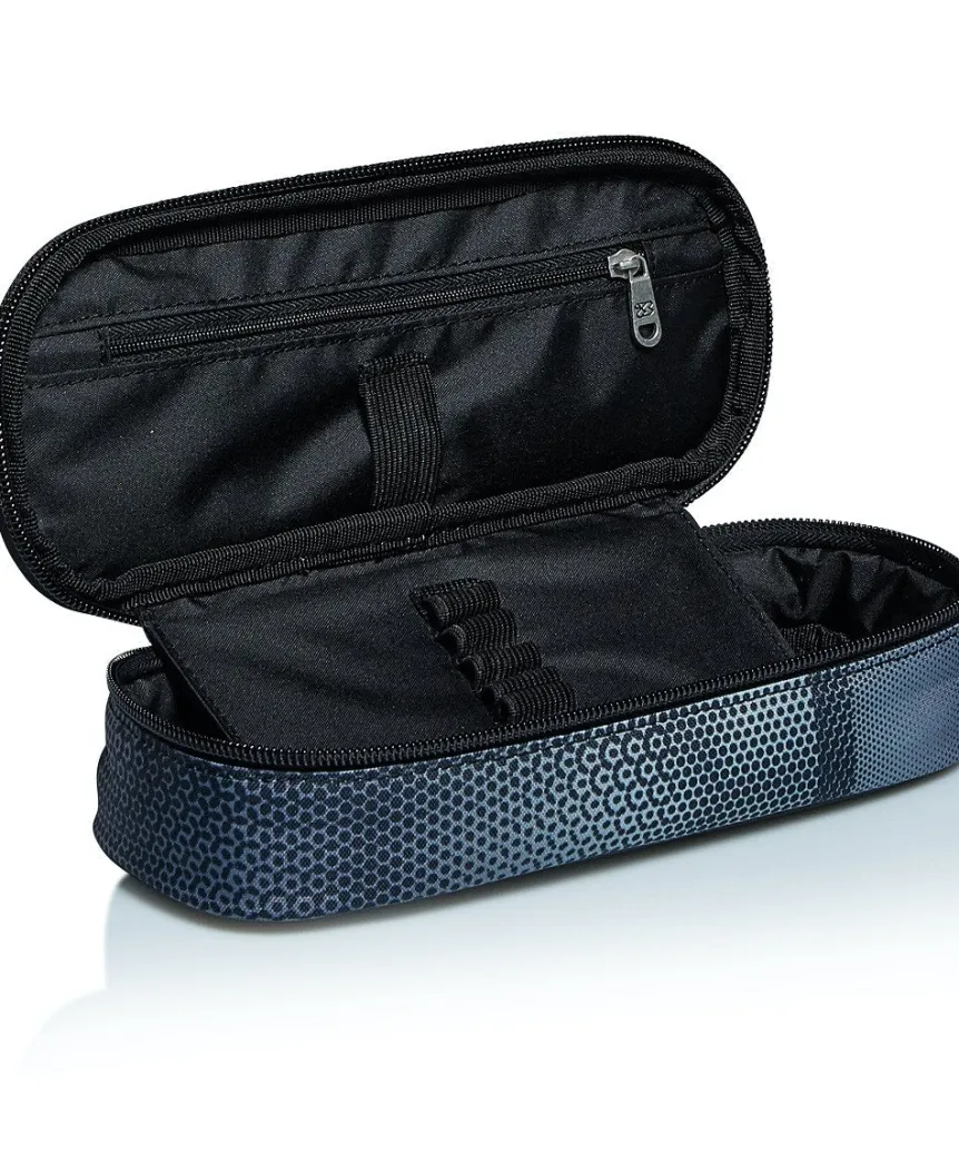 Fashion Seven ® Round Plus Pencil Bag - Cyberspace -