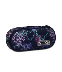 Store Seven ® Round Plus Pencil Bag Freethink - Girl
