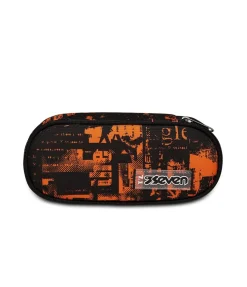 Shop Seven ® Round Plus Pencil Bag Freethink - Boy