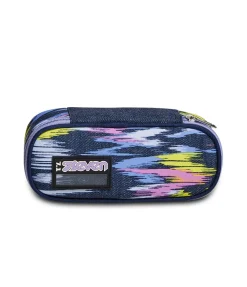 Discount Seven ® Round Plus Pencil Bag - Virtual Girl