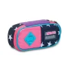Discount Seven ® Round Plus Pencil Bag - Pinking Blue