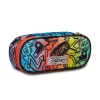 Hot Seven ® Round Plus Pencil Bag - Fluo Stamp