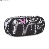 Store Seven ® Round Plus Pencil Bag - The Double Flashing Color