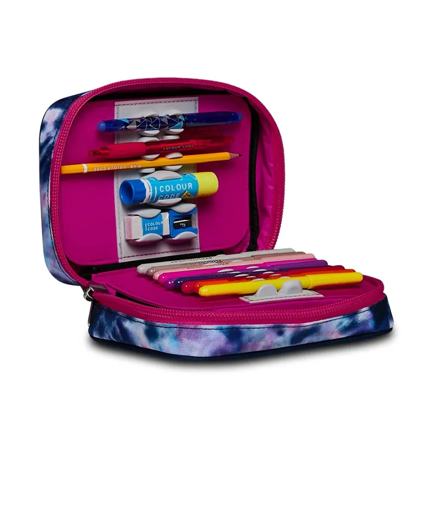 Outlet Seven ® Speed Pad Pencil Case - Cloudy Shapes