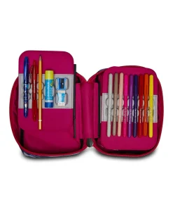 Outlet Seven ® Speed Pad Pencil Case - Cloudy Shapes
