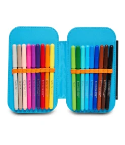 Shop Seven ® Speed Pencil Case - Fluo Stamp