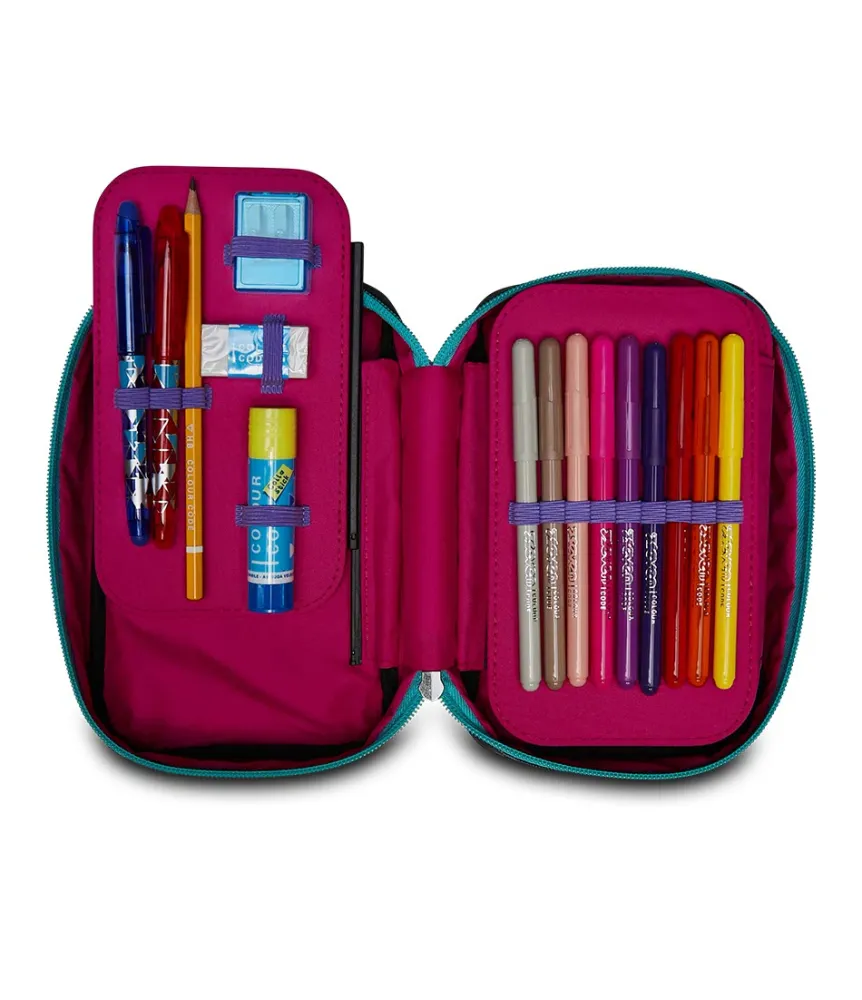 Store Seven ® Speed Pencil Case - Fluo String Girl