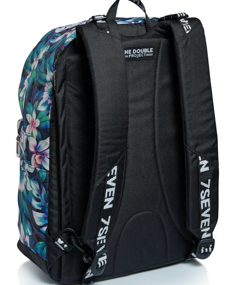 Shop Seven ® The Double Backpack - Dream Flowers