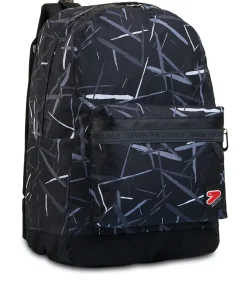 Discount Seven ® The Double Backpack With Headphones - Light Bar