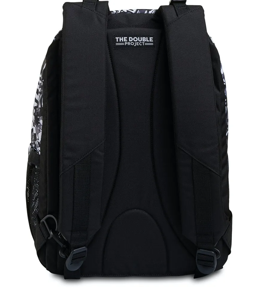 Clearance Seven ® The Double Backpack With Headphones - White Shades