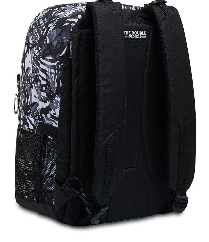 Clearance Seven ® The Double Backpack With Headphones - White Shades