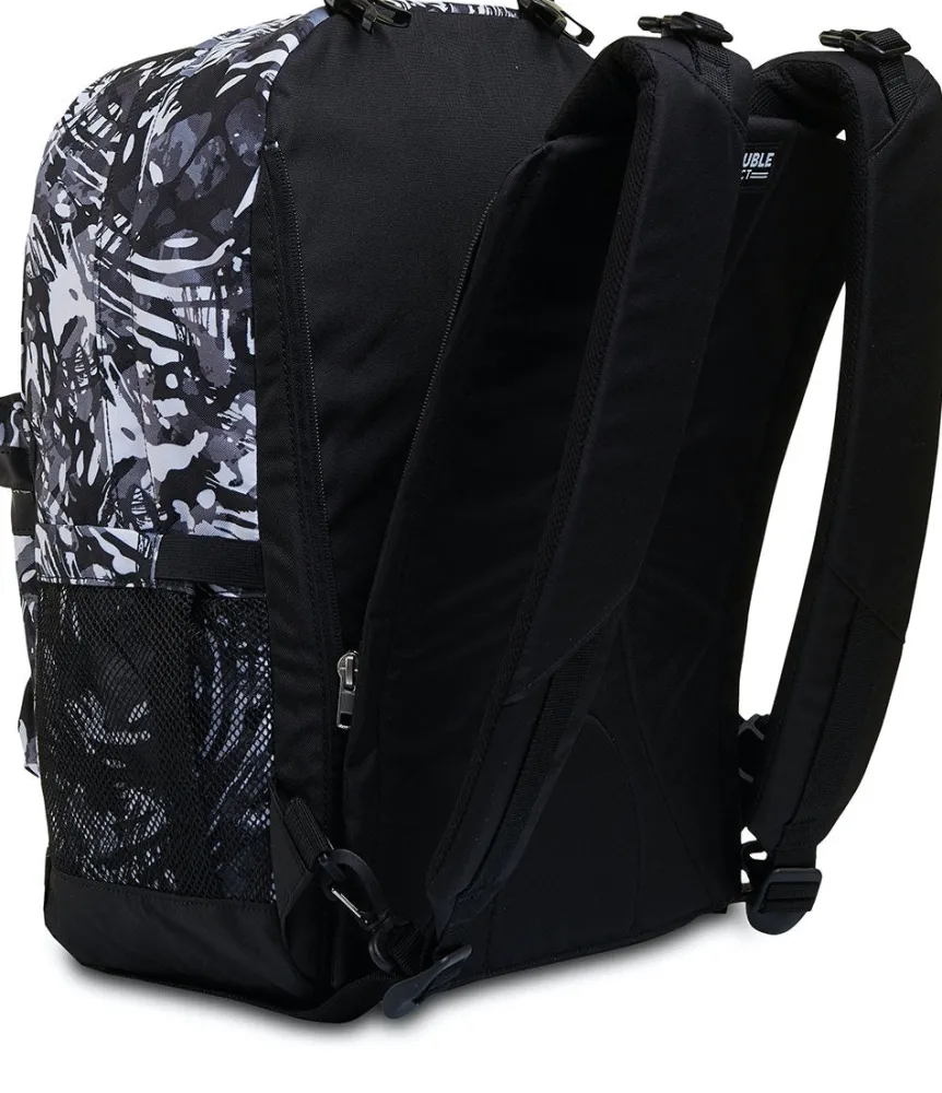 Clearance Seven ® The Double Backpack With Headphones - White Shades