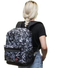 Best Seven ® The Double Backpack - White Shades