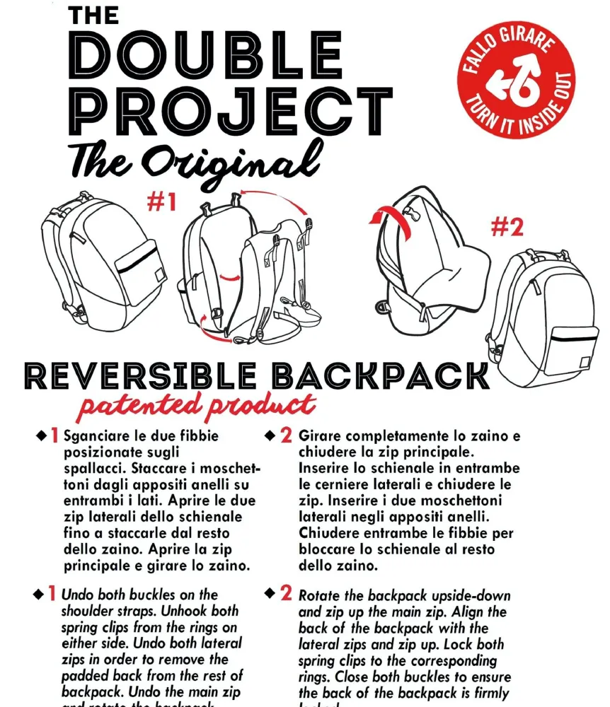 Best Sale Seven ® The Double Backpack - Tye And Dye Boy