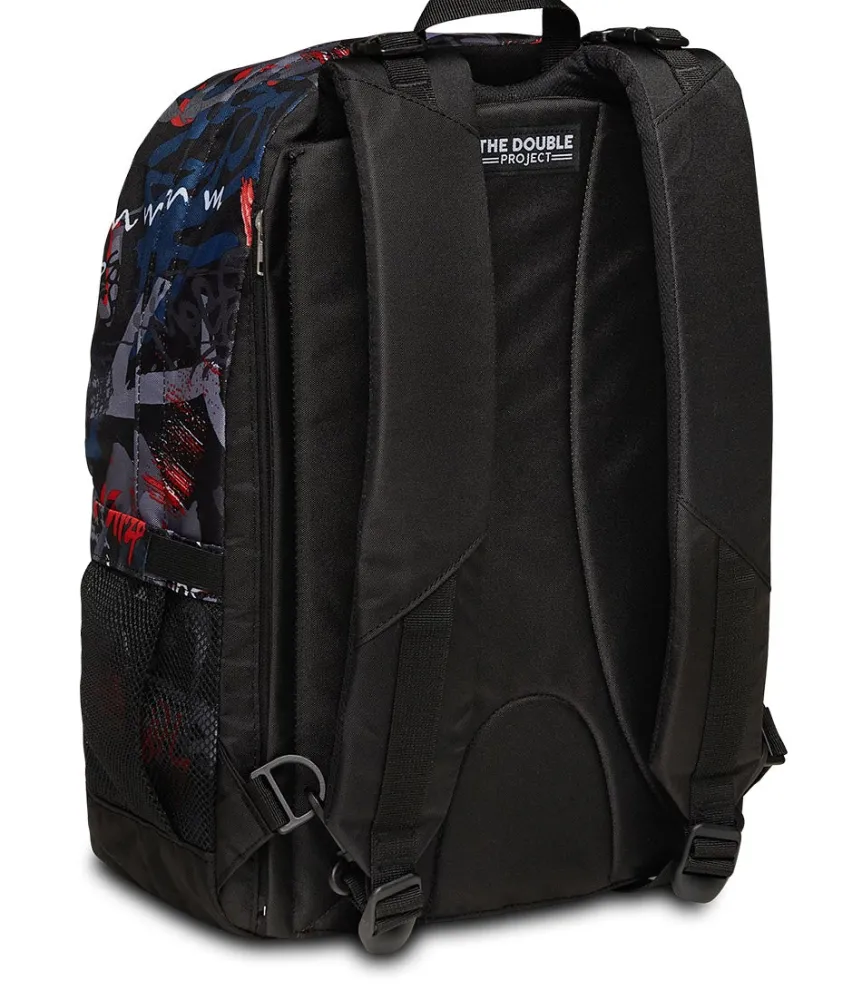 Clearance Seven ® The Double Reversible Pockets Backpack With Wireless Earphones