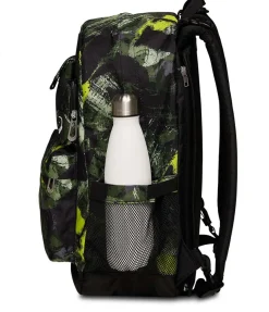 Store Seven ® The Double Reversible Pockets Backpack With Wireless Earphones