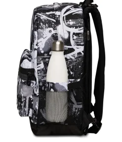 Store Seven ® The Double Reversible Backpack With Wireless Earphones