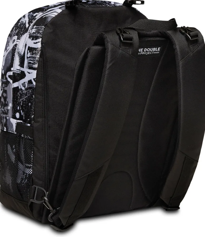 Store Seven ® The Double Reversible Backpack With Wireless Earphones