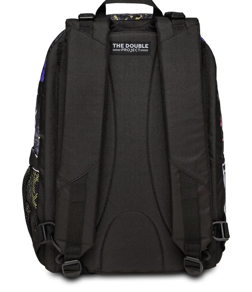 Store Seven ® The Double Reversible Pockets Backpack With Wireless Earphones