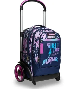 Discount Seven ® Tyre Trolley - Drawingpin Girl