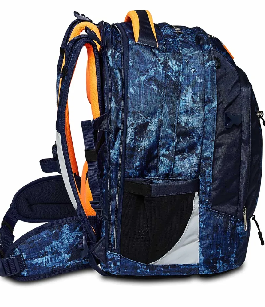 Fashion Seven ® Updown Twice School Backpack - Deeply Indigo