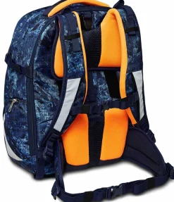 Fashion Seven ® Updown Twice School Backpack - Deeply Indigo