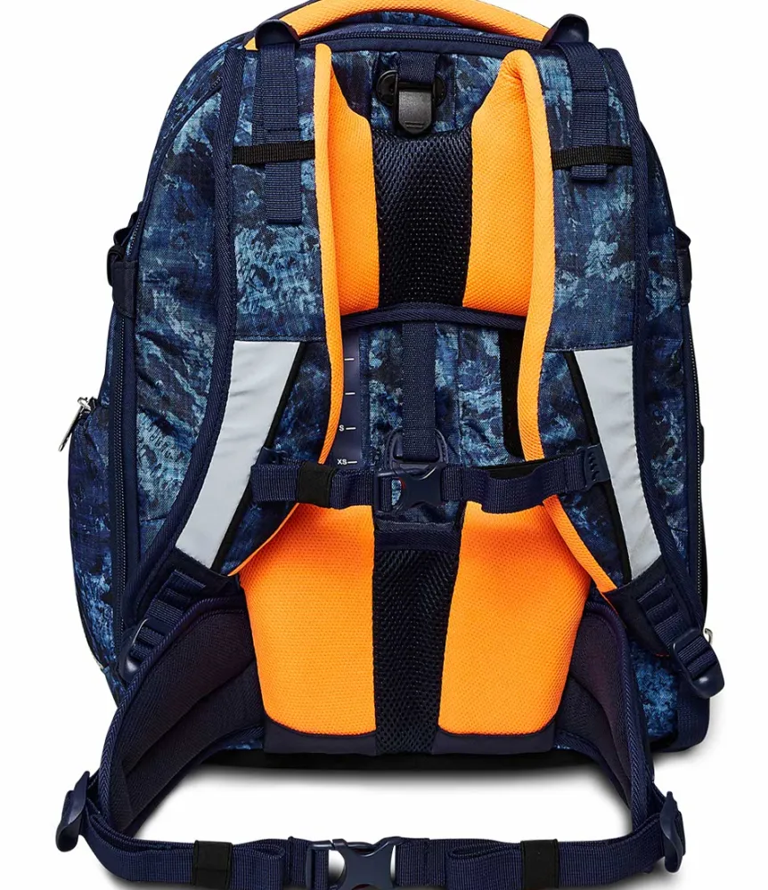 Fashion Seven ® Updown Twice School Backpack - Deeply Indigo