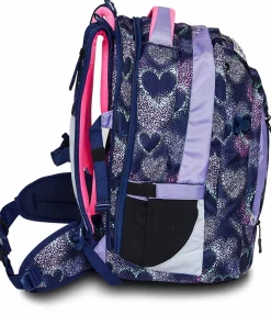 Outlet Seven ® Updown Twice School Backpack - Shading Heart