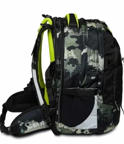 Online Seven ® Updown Twice School Backpack - Greenish Wild