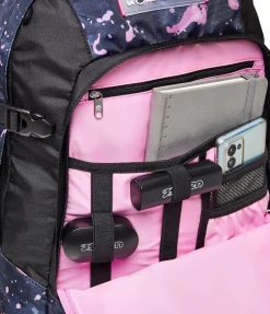 Fashion Seven ® Updown Twice School Backpack - Splashy Lilac