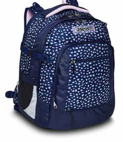 Store Seven ® Updown Twice School Backpack - Charming Patch