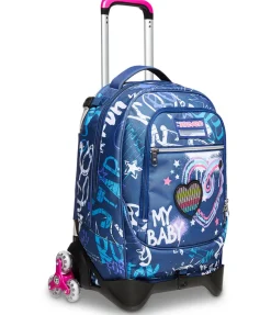 Discount Seven Trolley Jack ® 3 Ruote - Rock On Girl