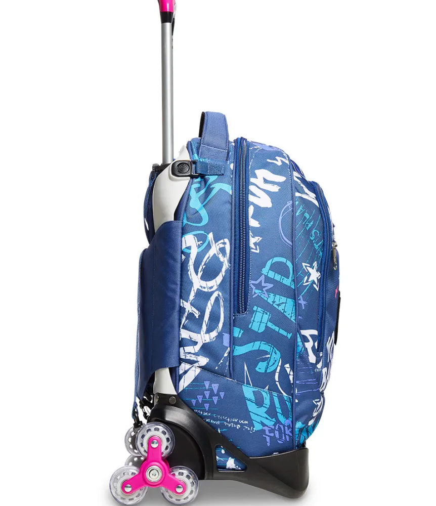 Discount Seven Trolley Jack ® 3 Ruote - Rock On Girl
