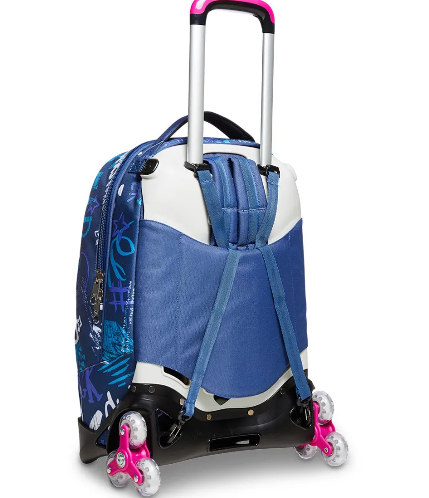 Discount Seven Trolley Jack ® 3 Ruote - Rock On Girl